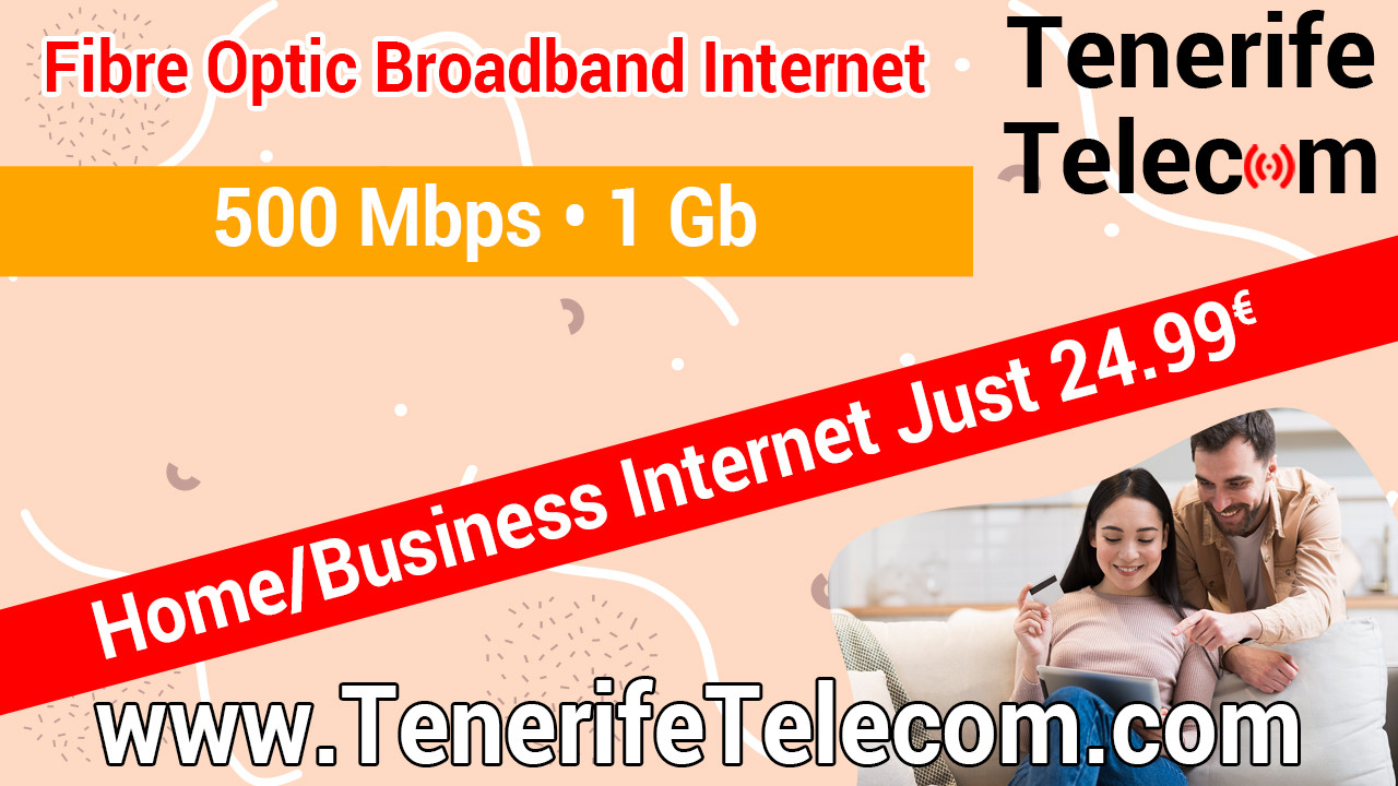 Broadband Internet from Tenerife Telecom