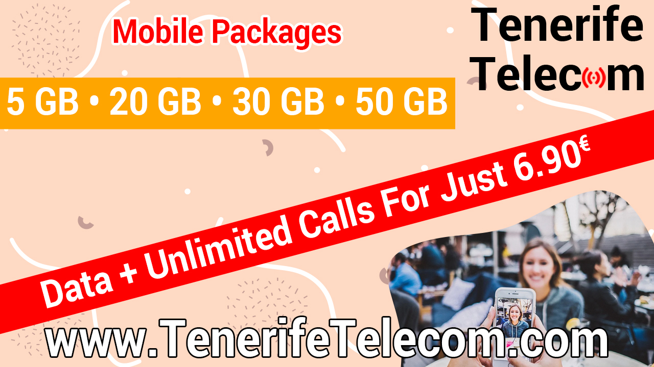 Mobile Packages from Tenerife Telecom