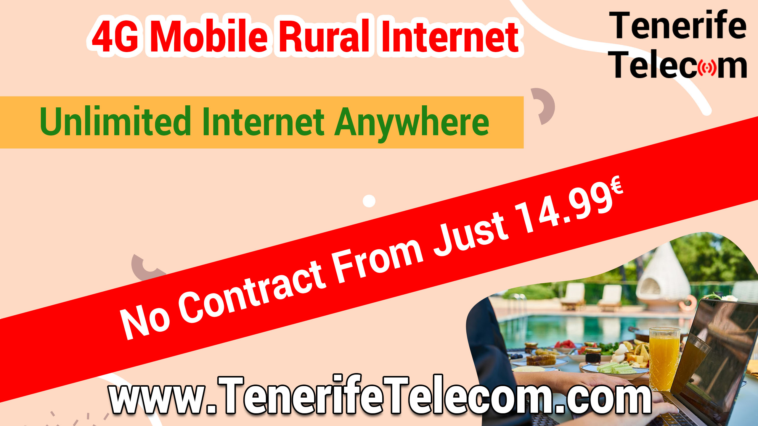 4G Mobile Rural Internet from Tenerife telecom